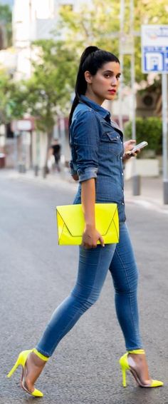 68 Best yellow heels images | Yellow heels, Fashion, Hee