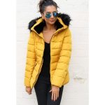 Capsule: Mustard Yellow ❤ liked on Polyvore featuring outerwear .
