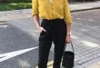 Outfit with casual outfits with yellow shirts | Chicisi