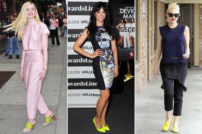 Easy Outfit Upgrade: Wear Neon Yellow Shoes - Outfit Ideas - Living