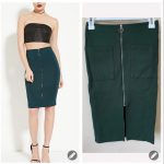 Atmosphere Skirts | Body Con Zipper Front Skirt 238 | Poshma