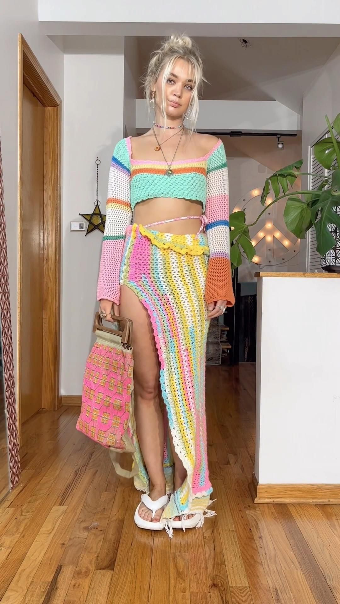 Bohemian Skirt Outfit Ideas
