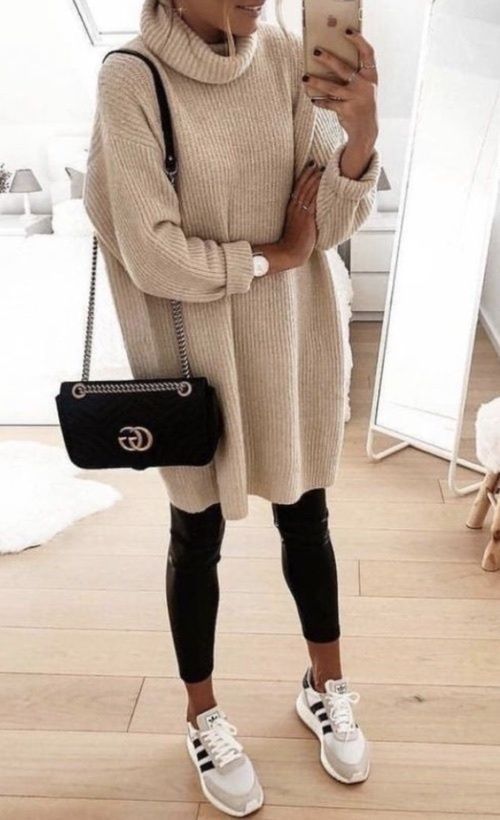 Sweater Leggings Outfit Ideas
  for Women
