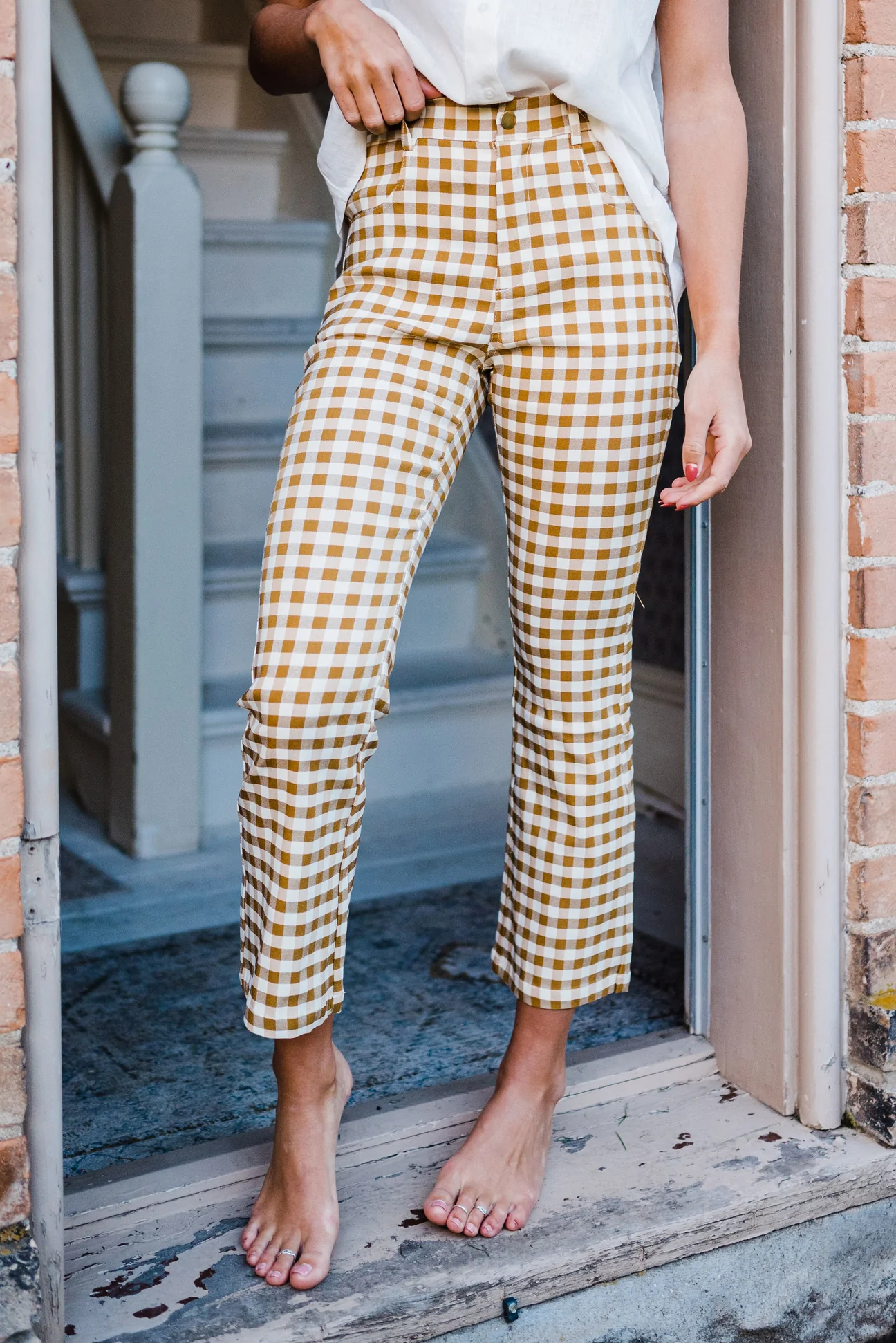 Checkered Pants Outfit Ideas
  for Women