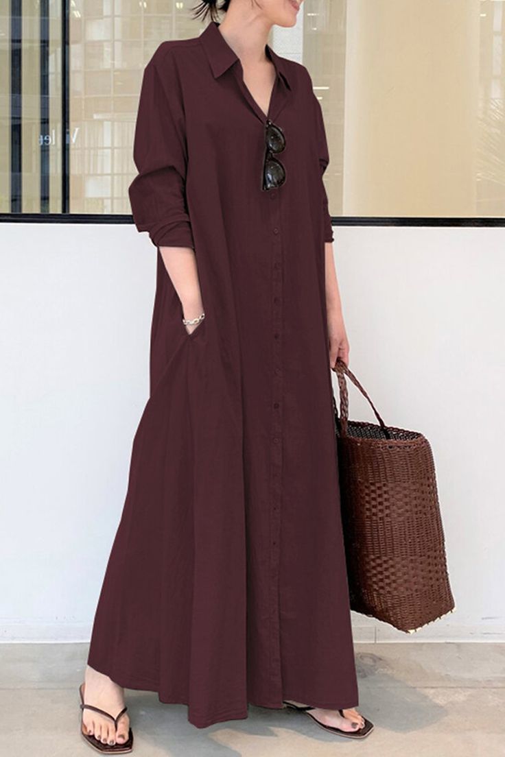 Long Sleeve Casual Dress
  Outfit Ideas