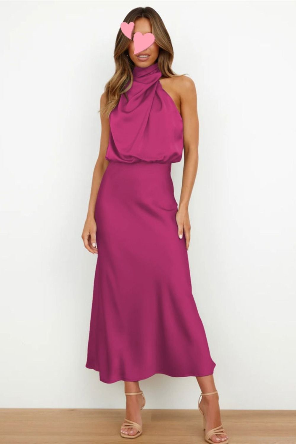 Satin Maxi Dress Outfit Ideas
  for Women