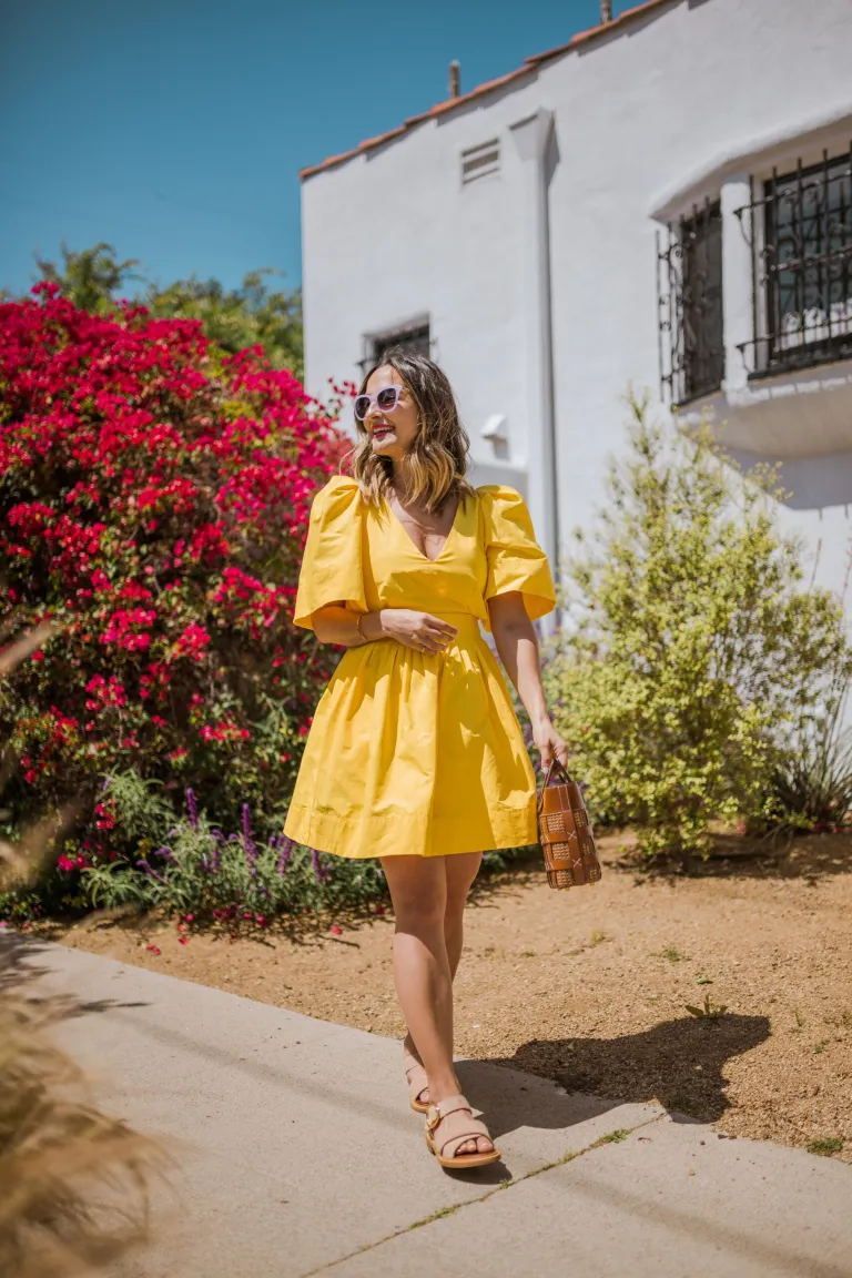 Yellow Dress Outfit Ideas