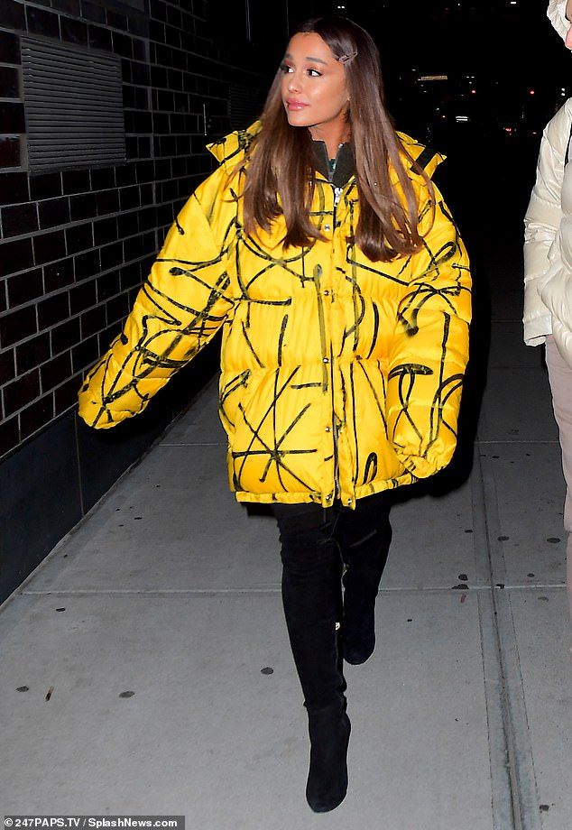 Yellow Puffer Jacket Outfit
  Ideas for Women
