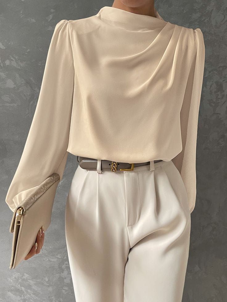 Draped Top Outfit Ideas