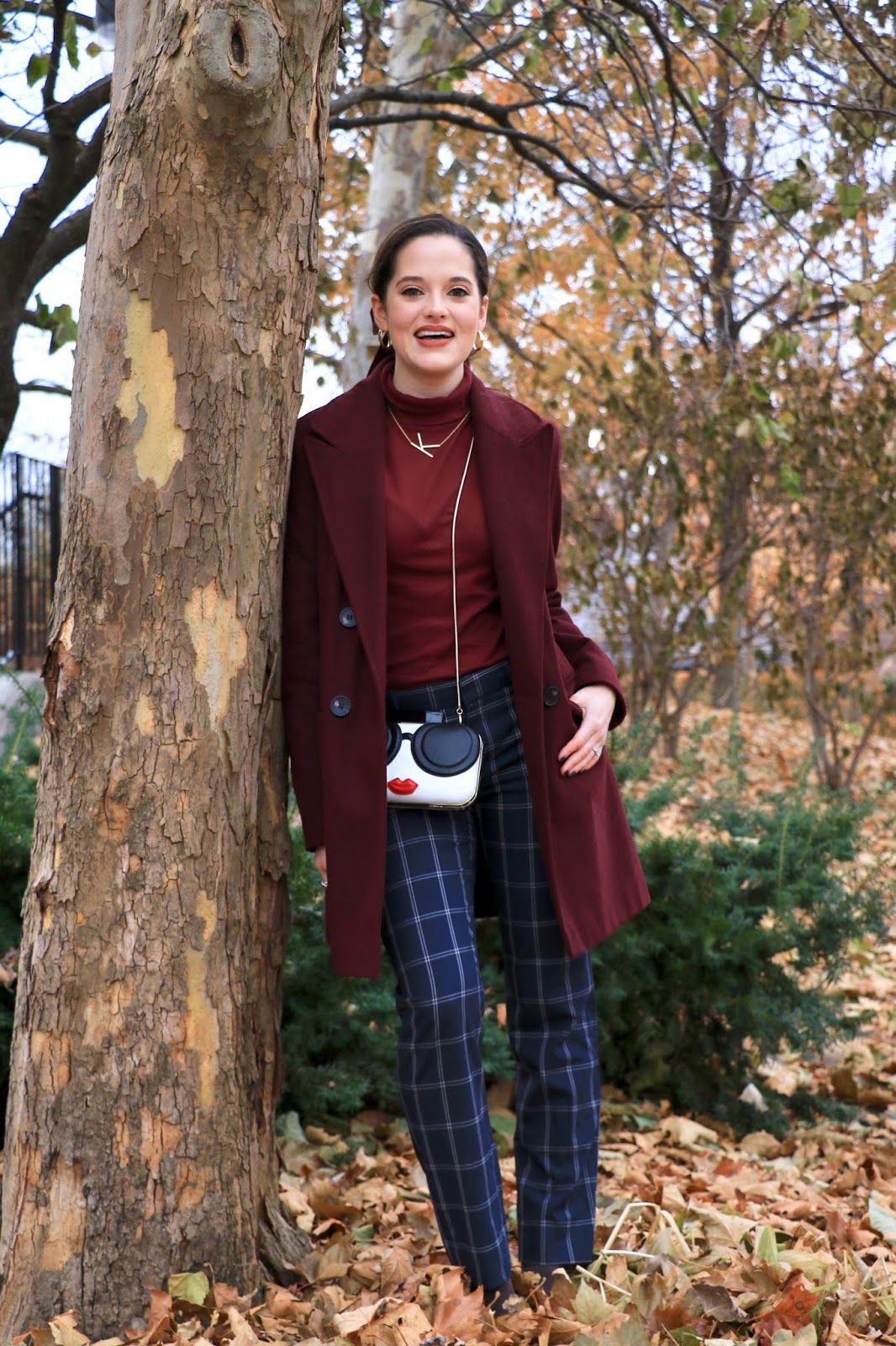 Burgundy Coat Outfit Ideas for
  Women