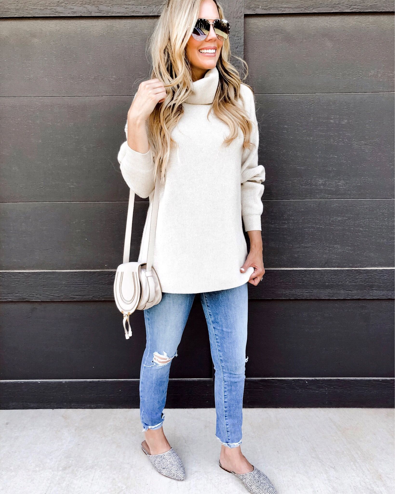 Tunic Sweater Outfit Ideas for
  Women