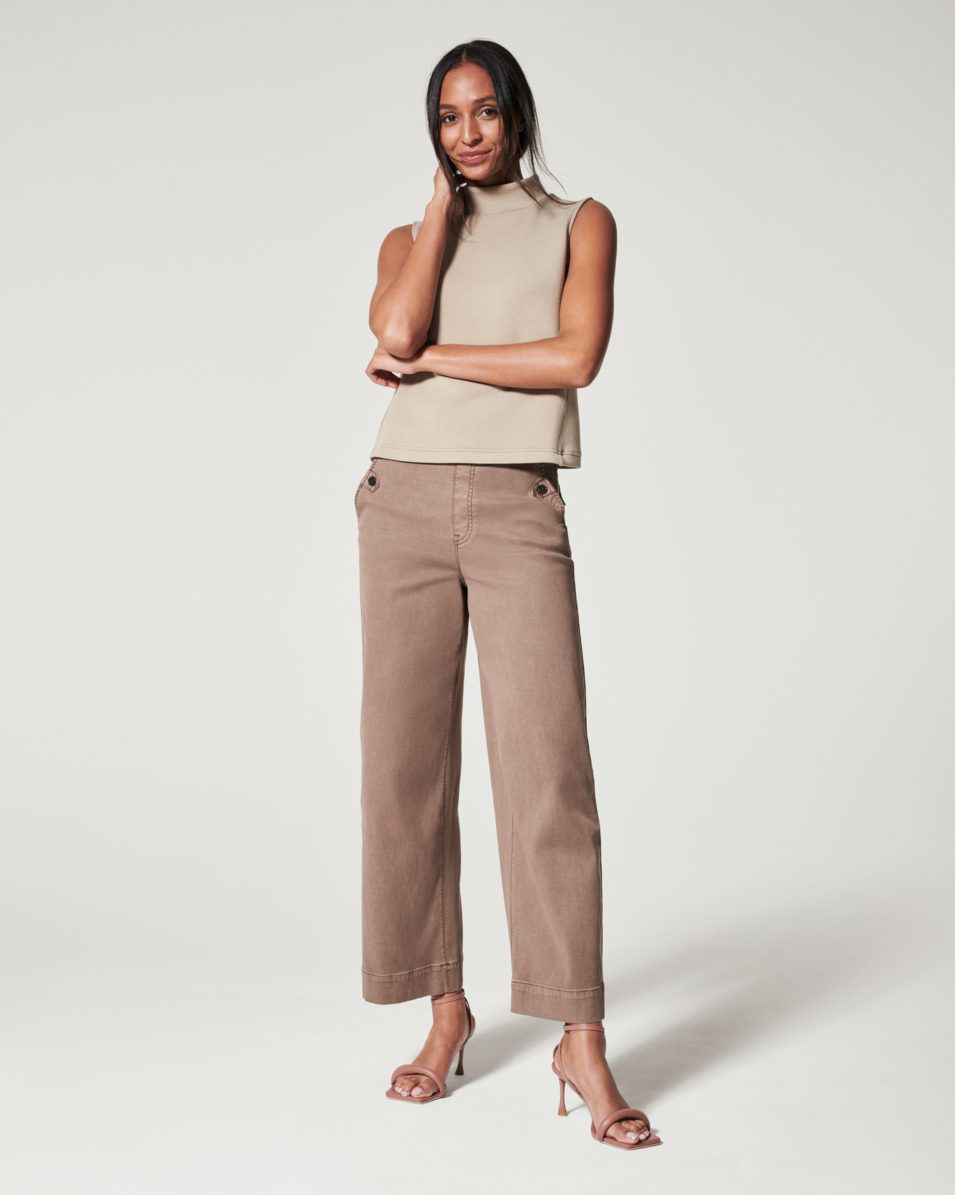 Twill Pants Outfit Ideas for
  Women