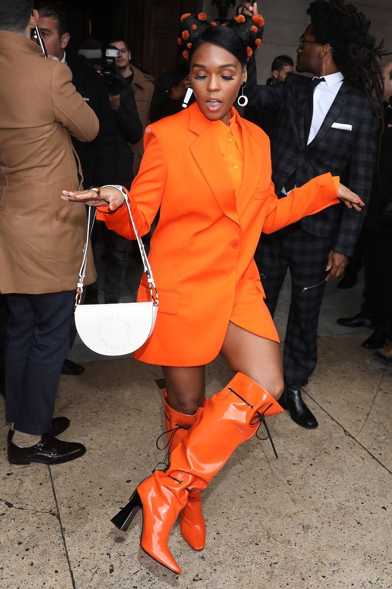 Orange Boots Outfit Ideas