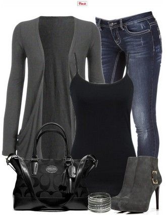 Grey Ankle Boots Outfit Ideas
  for Women