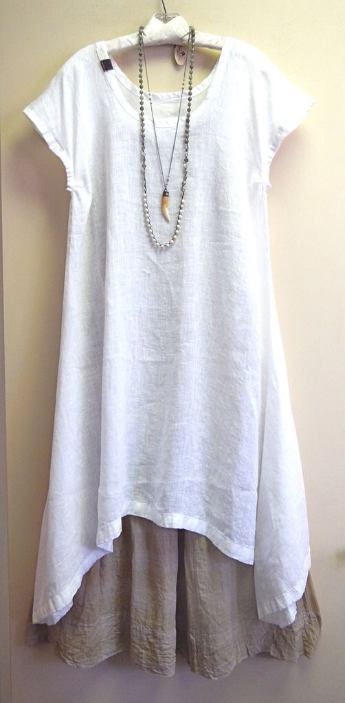 Linen Tunic Top Outfit Ideas
  for Women