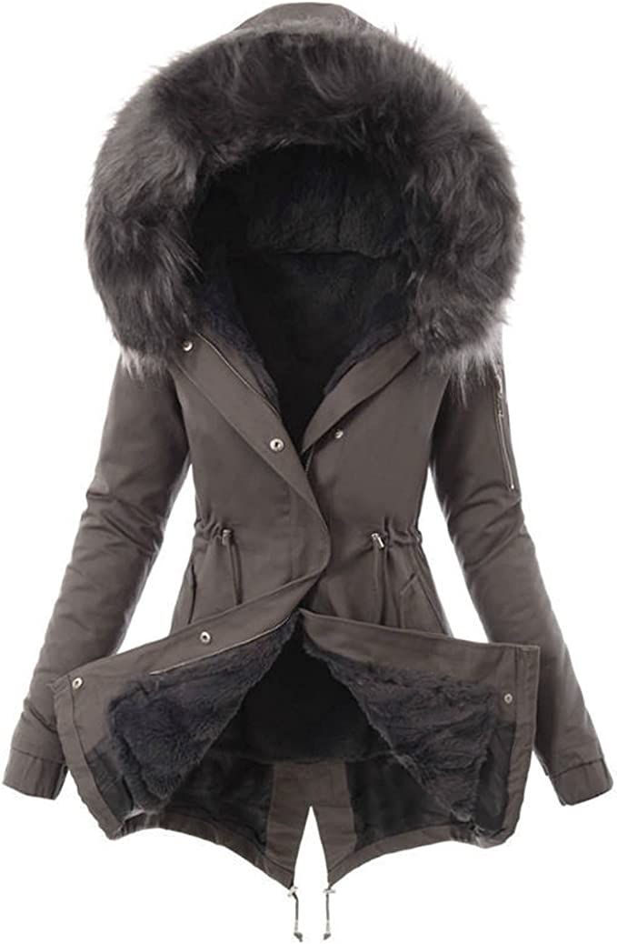 Fur Hooded Jacket Outfit Ideas
  for Ladies