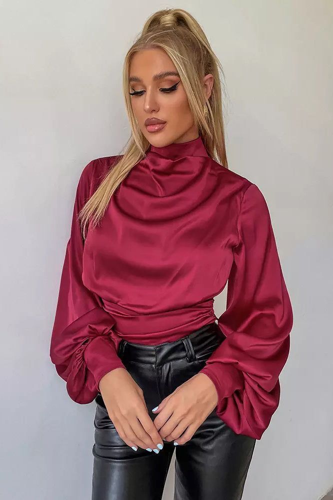 Silk Blouse Outfit Ideas