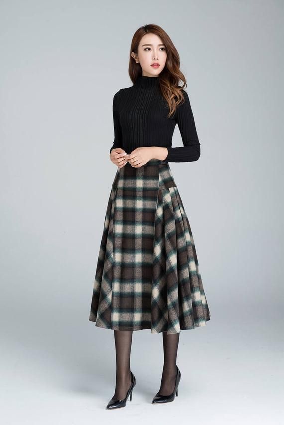 Tartan Skirt Outfit Ideas