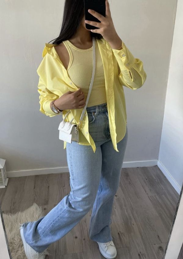 Yellow Shirt Outfit Ideas for
  Women