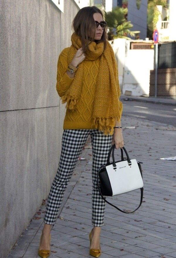 Mustard Yellow Sweater Outfit
  Ideas for Ladies