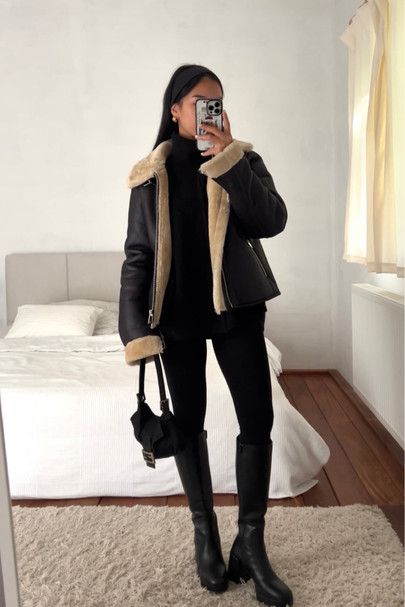 Aviator Jacket Outfit Ideas
  for Women