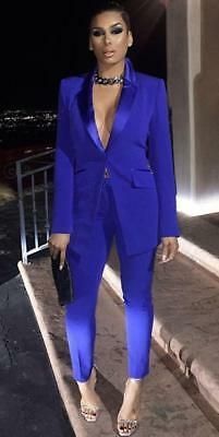 Royal Blue Suit Outfit Ideas
  for Women