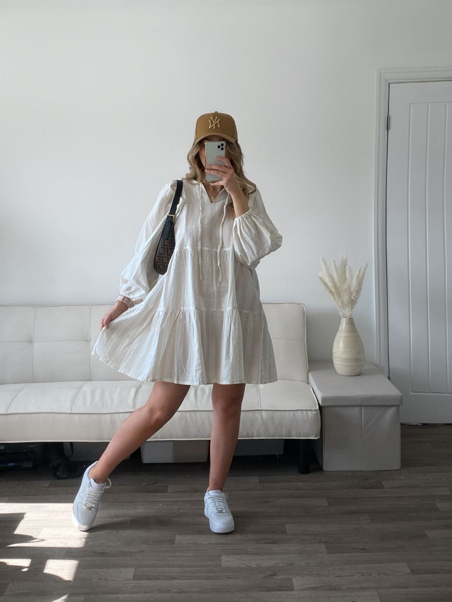 Smock Dress Outfit Ideas