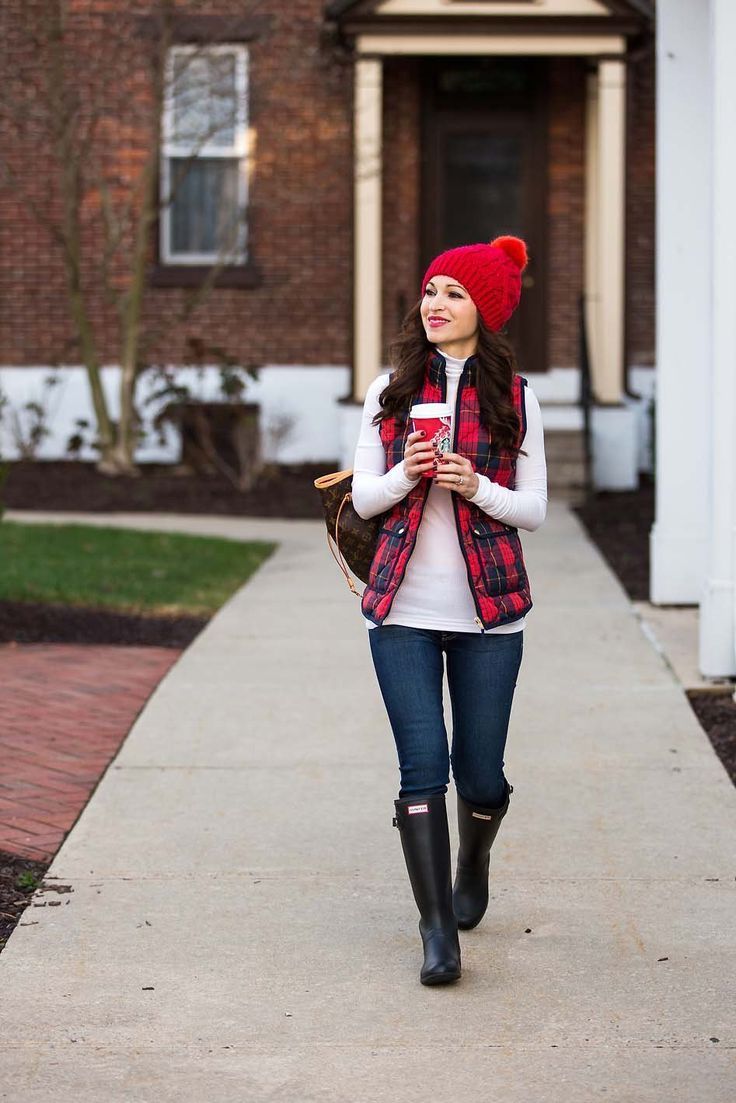 Red Vest Outfit Ideas for
  Ladies