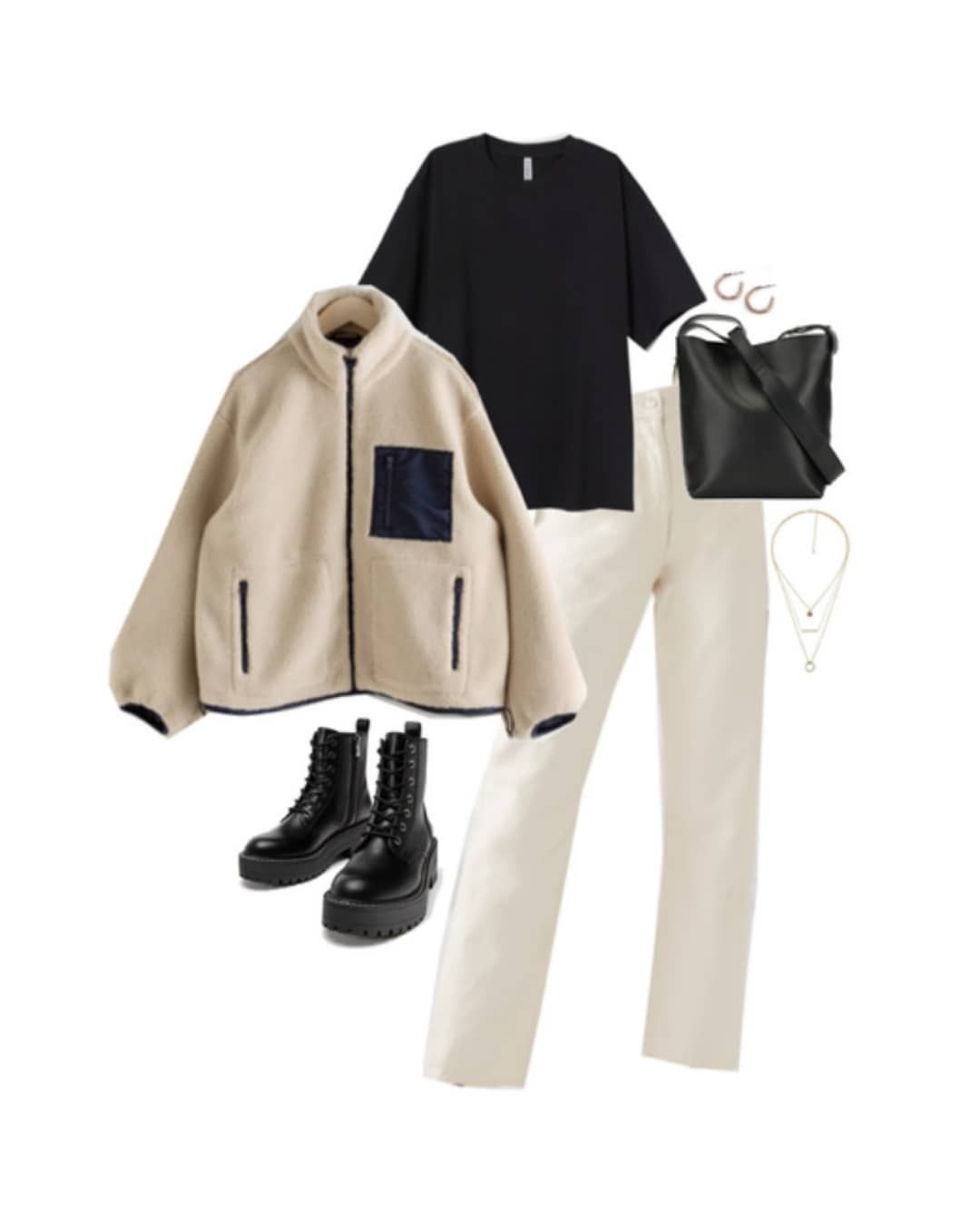 Fleece Jacket for Women Outfit
  Ideas