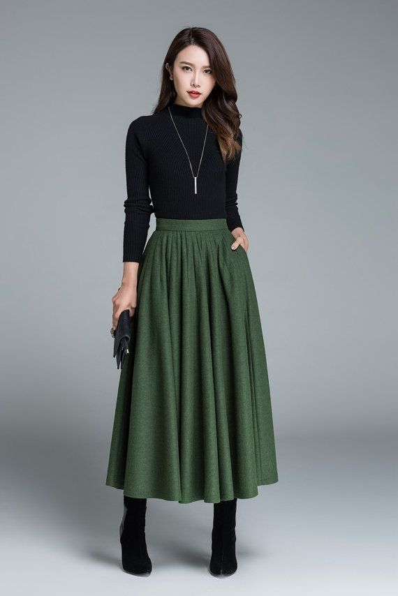 Circle Skirt Top Outfit Ideas
  for Ladies