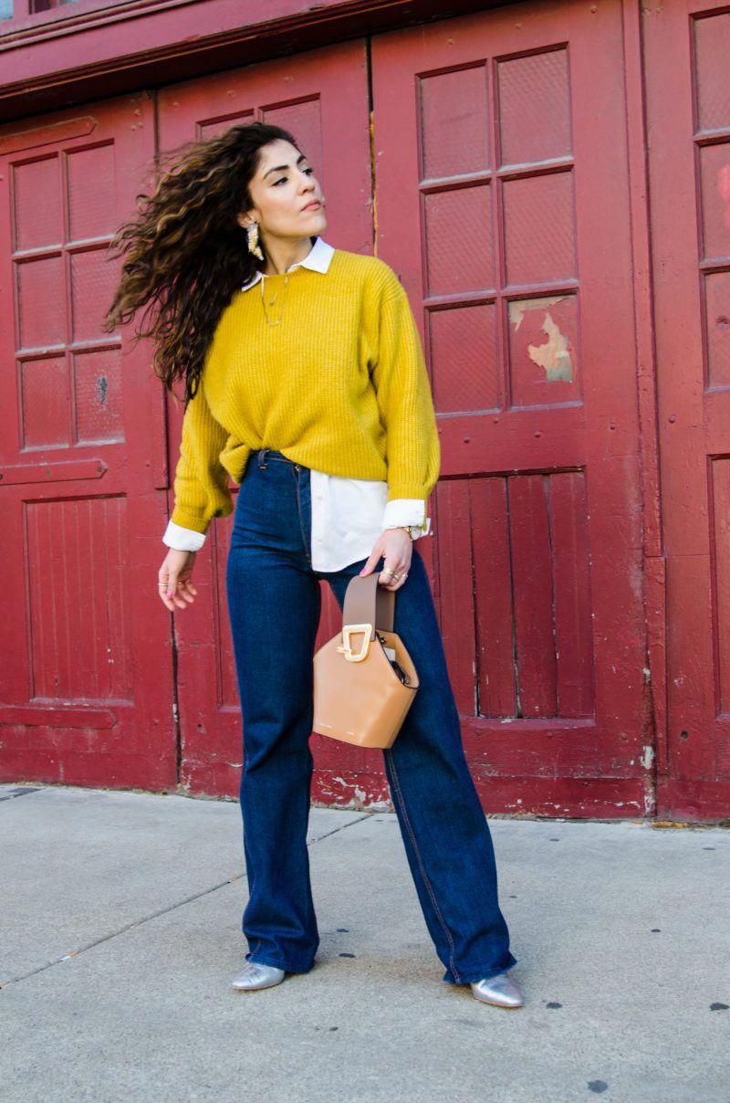 Mustard Yellow Sweater Outfit
  Ideas for Ladies