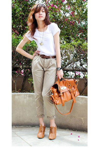 Brown Oxford Shoes Outfit
  Ideas for Women