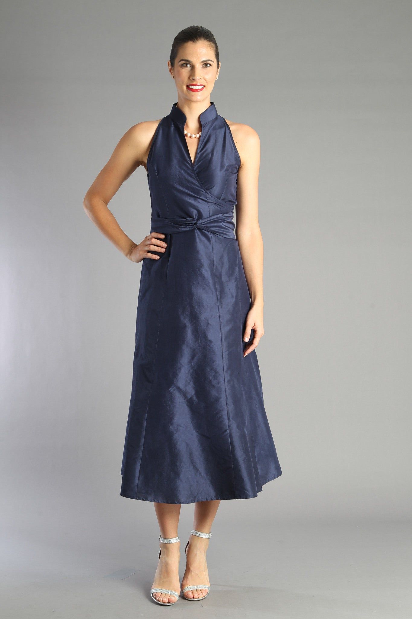 Silk Wrap Dress Outfit Ideas