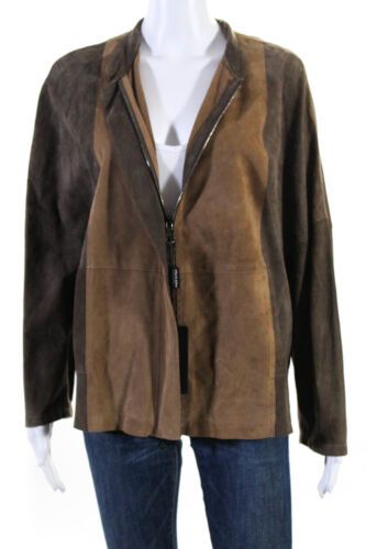 Brown Suede Jacket for Women