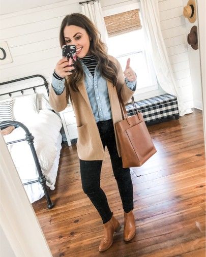 Sweater Blazer Outfit Ideas
  for Ladies