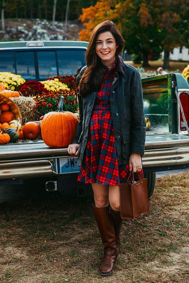 Flannel Dress Outfit Ideas