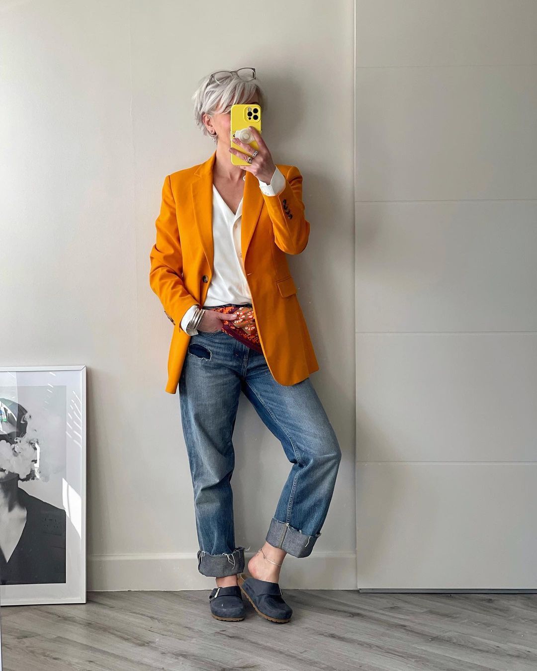 Orange Jacket Outfit Ideas for
  Ladies