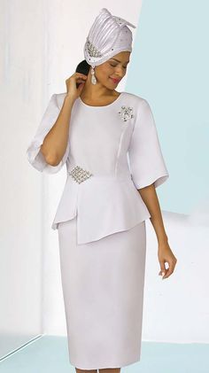 White Dress Suit Formal
  Outfits for Women