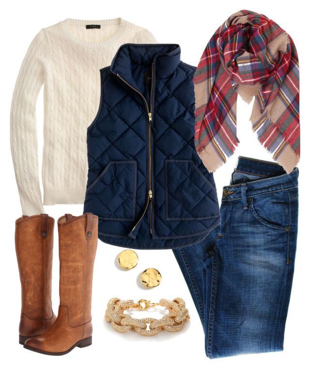 Blue Vest Casual Outfit Ideas
  for Women