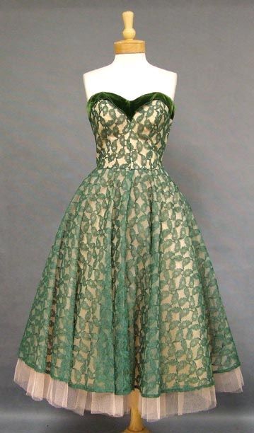 Green Lace Dress Deep Outfits