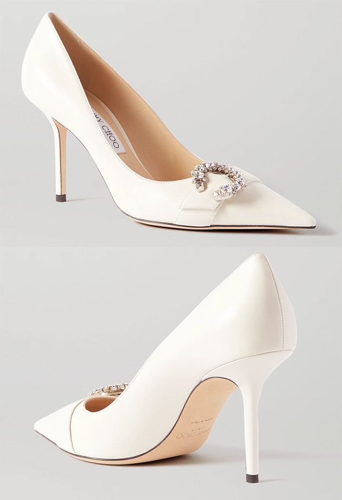 White Leather Shoes Outfit
  Ideas for Ladies