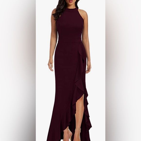 Burgundy Cocktail Dress
  Outfits