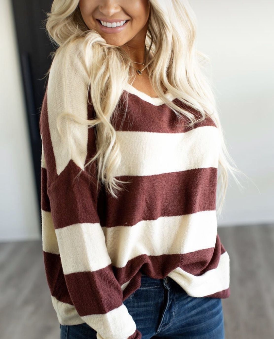 Striped Sweater Outfit Ideas
  for Women