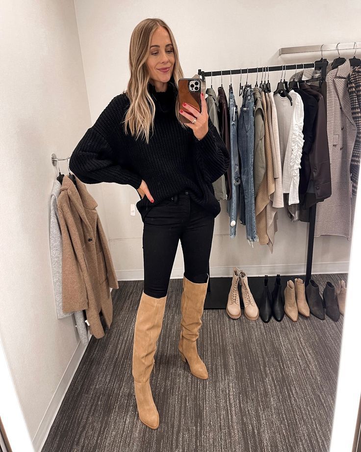 Tall Boots Outfit Ideas for
  Women