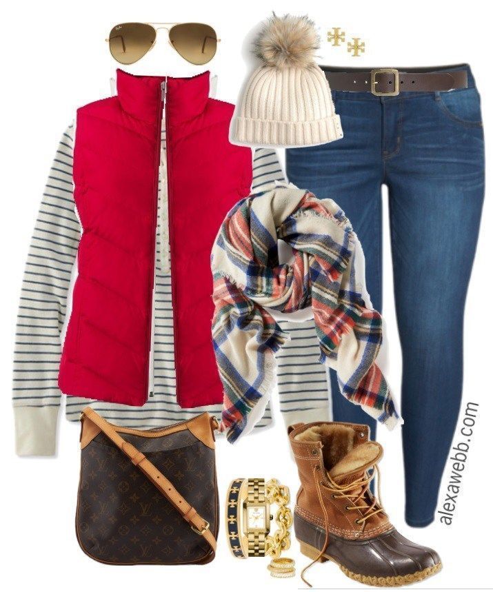 Red Vest Outfit Ideas for
  Ladies