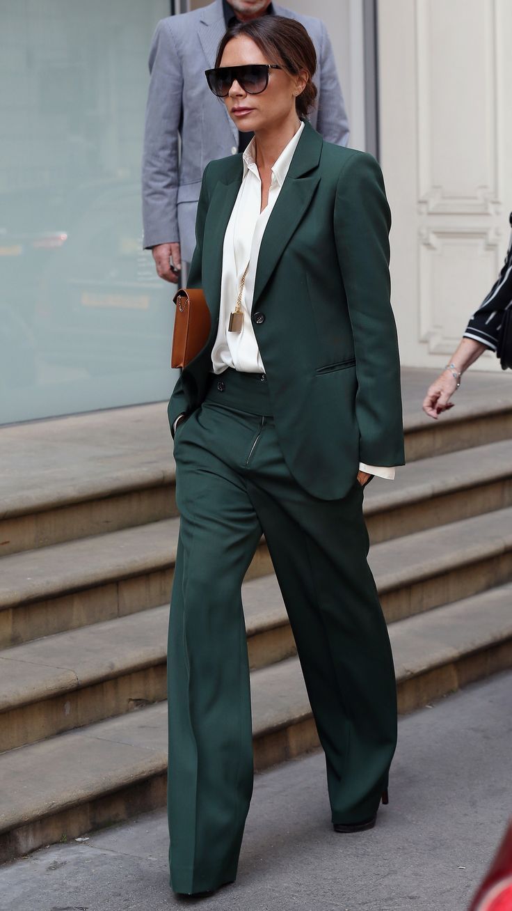 Green Suit Outfit Ideas for
  Women