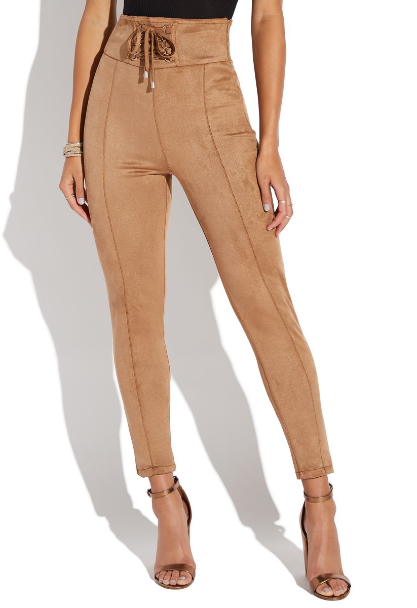Suede Pants for Women