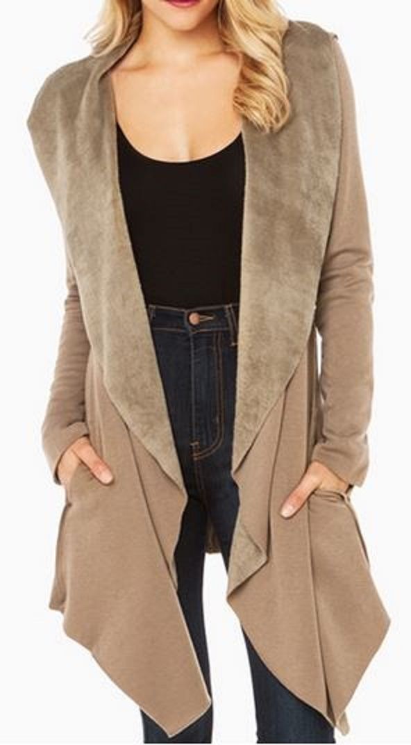Shawl Collar Cardigan Outfit
  Ideas for Ladies