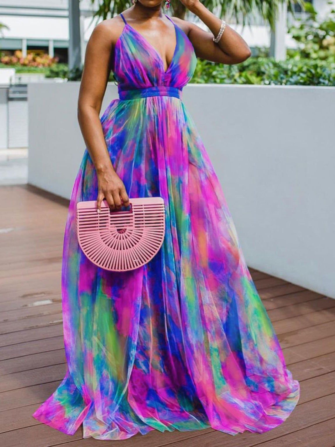 Purple Maxi Dress Deep Outfit
  Ideas