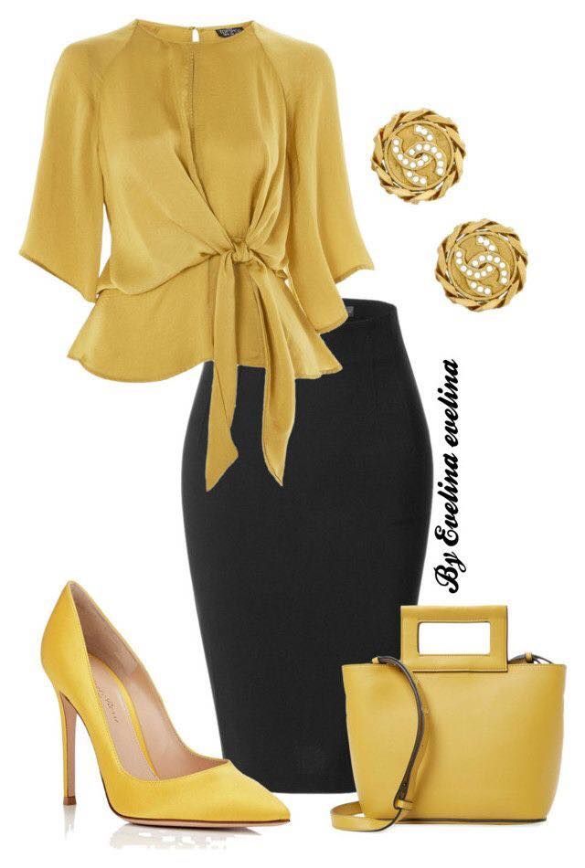 Gold High Heels Outfit Ideas
  for Ladies
